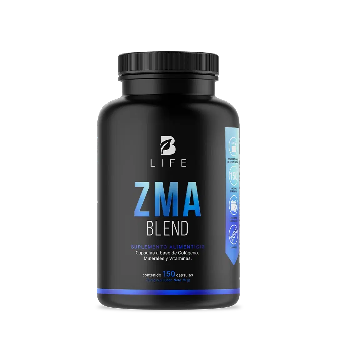 Imagen de Mezcla de Zinc | con Magnesio, Vitamina C, Colágeno Hidrolizado, Vitamina B6 y Calcio | 150 cápsulas