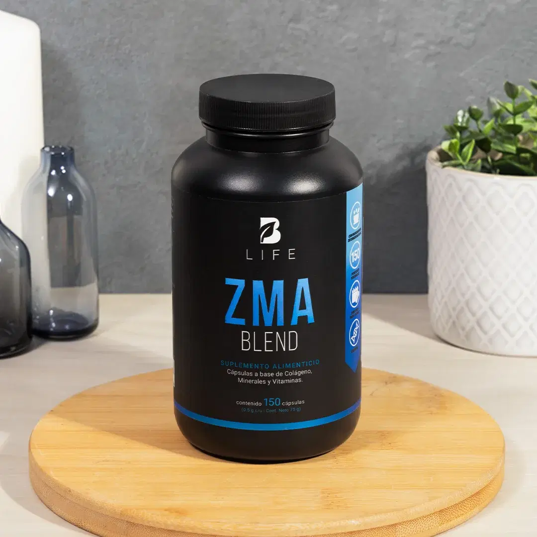 Imagen de Mezcla de Zinc | con Magnesio, Vitamina C, Colágeno Hidrolizado, Vitamina B6 y Calcio | 150 cápsulas