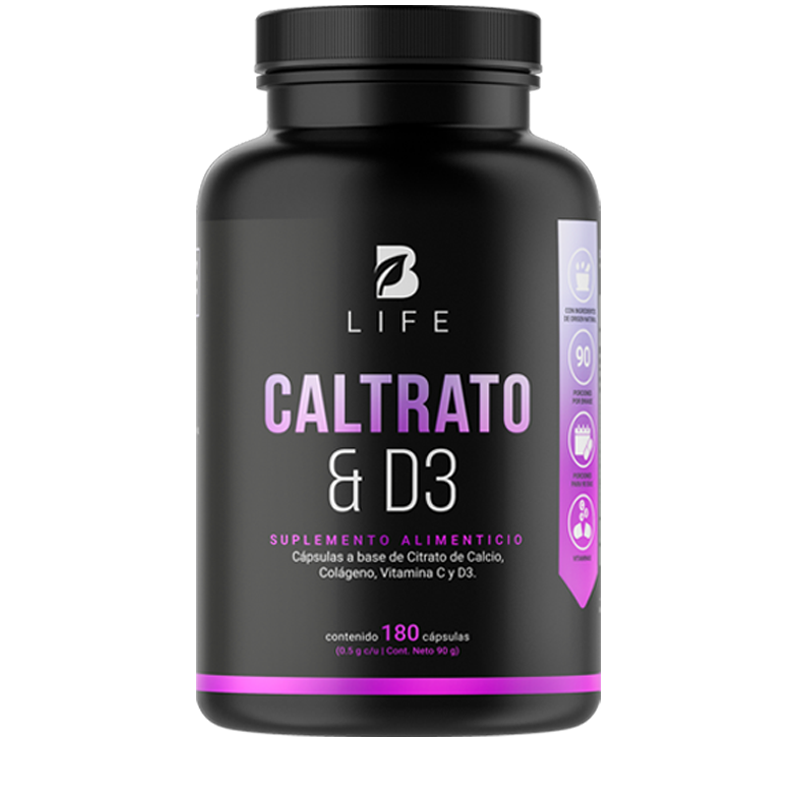 Caltrato & D3 | Citrato de Calcio y Vitamina D3