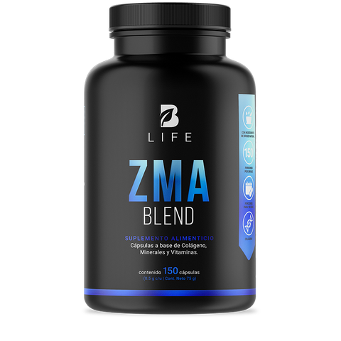 Mezcla De Zinc + Vitamina B6 Y C B Life® 150 Caps 500 Mg | ZMA Plus – B ...