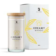 Creamy Mango Aromatic Candle | Vela Aromática Esencia de Mango