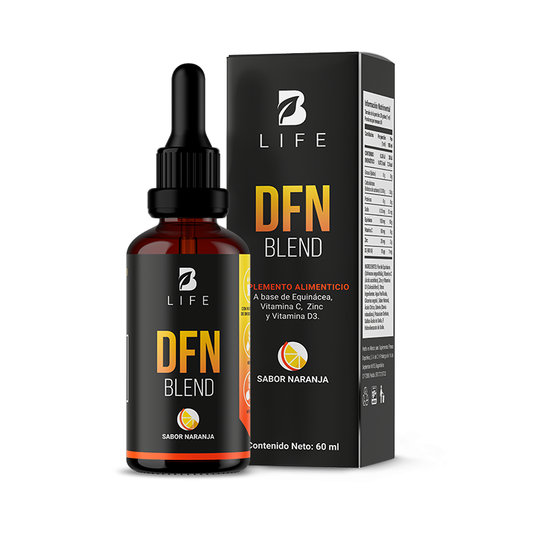 DFN Blend | Multivitamínico de Vitamina C + Zinc en Gotas