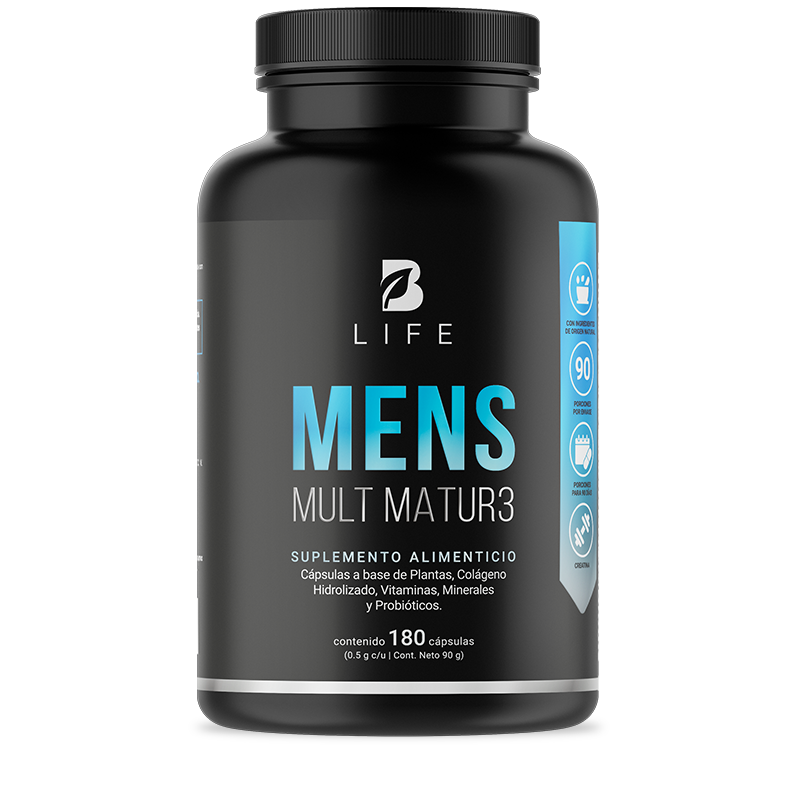 Mens Multi Matur3 | Multivitamínico para Hombre +40