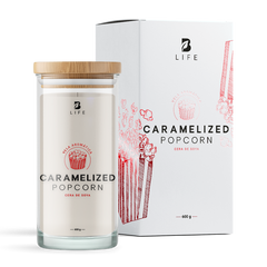 Caramelized Popcorn Aromatic Candle | Vela Aromática Palomita Caramelizada 600 g