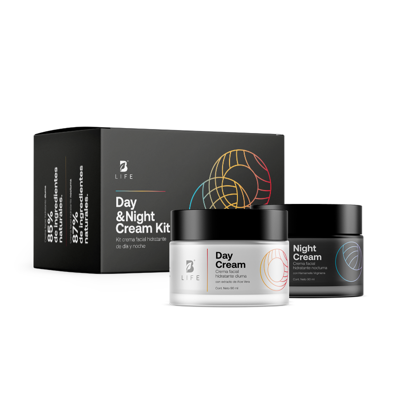 Day & Night Cream Kit | Kit de Cremas Faciales de Día y Noche con Ácido Hialurónico