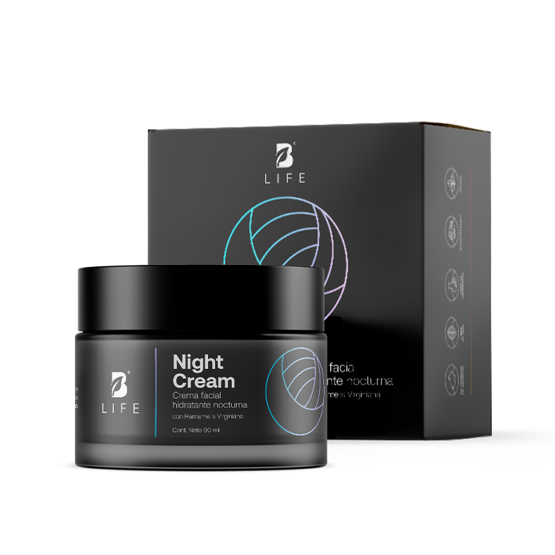 Night Cream | Crema Facial de Noche con Ácido Hialurónico