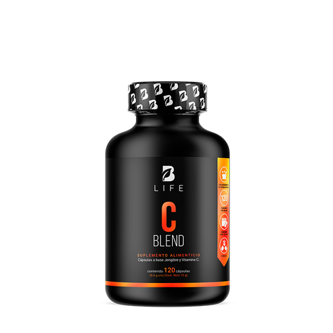 C Blend B Life® 120 Y 240 Caps 600 Mg | Vitamina C Con Raíz De Jengibre ...