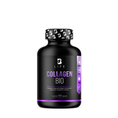 Colágeno Hidrolizado + Biotina B Life® 100 Y 200 Caps | Collagen Bio ...