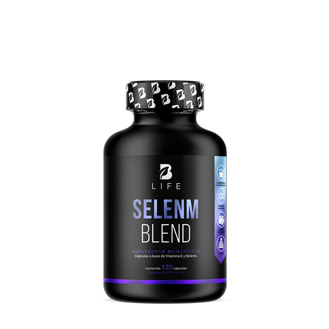 Selenm Blend B Life® 240 Cápsulas 500 Mg | Selenio Y Vitamina E – B Life