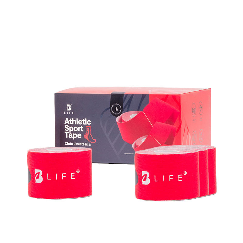 Athletic Sport Tape | Cinta Kinesiológica 4 rollos