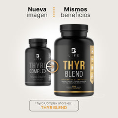 Thyr Blend | Fórmula a base de L-Tirosina, Yodo y Vitamina B12