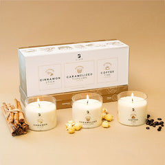 Kit de 3 Velas Warm Wishes 250 g c/u