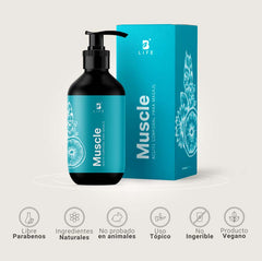 Muscle Massage Oil | Aceite para Masaje Muscular 800 ml