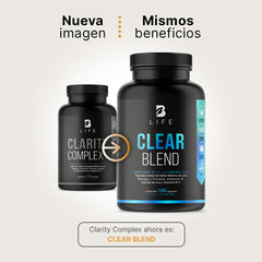 Clear Blend | Fórmula a base de Melena de León y L-Tirosina