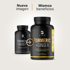 Turmeric + Ginger | Raíz de Cúrcuma y Jengibre