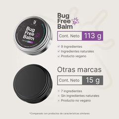 Bug Free Balm | Bálsamo Anti-picaduras de insectos 2 piezas 113 g c/u