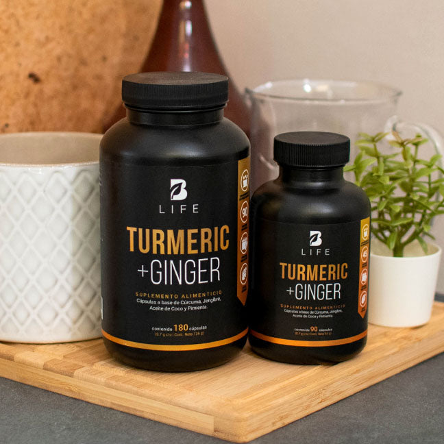 Raíz de Cúrcuma y Jengibre | Turmeric + Ginger