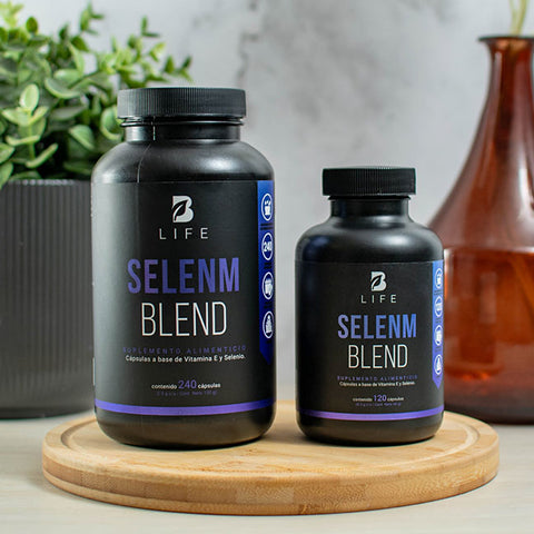 Selenm Blend B Life® 240 Cápsulas. Selenio Y Vitamina E – B Life