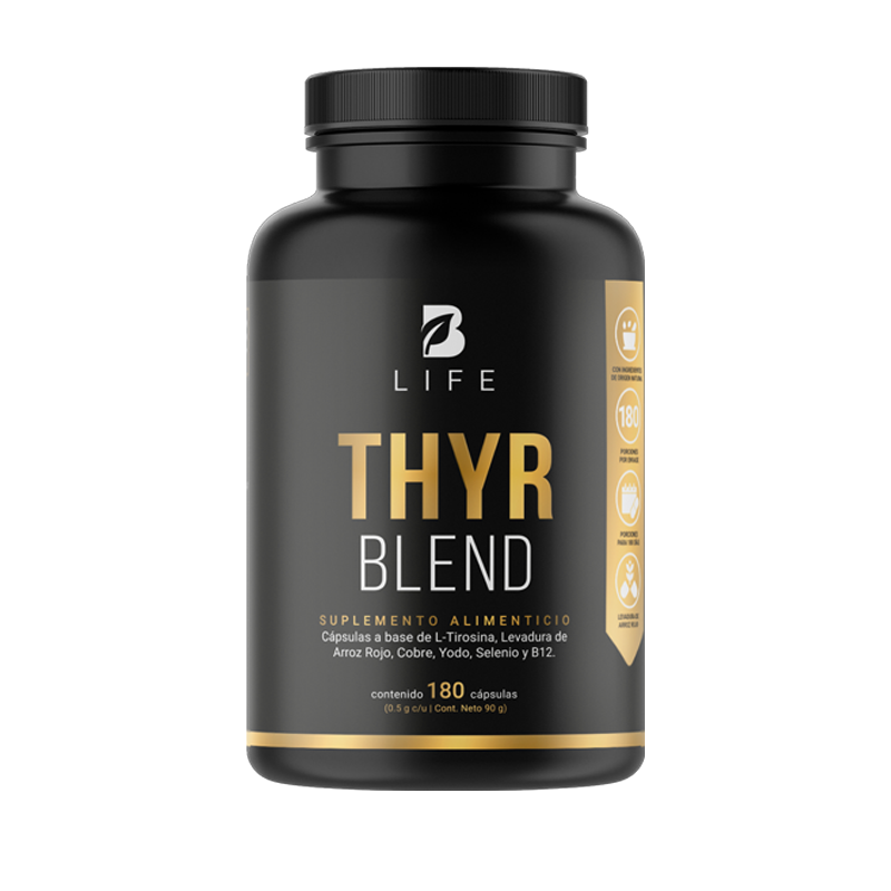Thyr Blend | Fórmula a base de L-Tirosina, Yodo y Vitamina B12