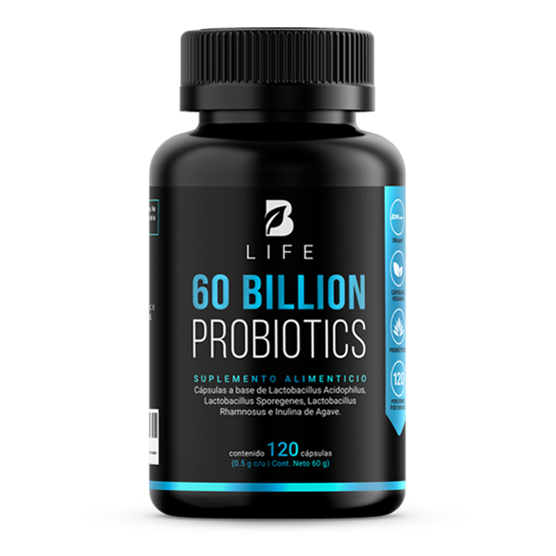 60 Billion Probiotics | 60 Billones de Probióticos