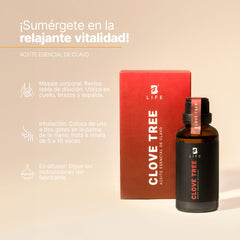 Clove Tree Essential Oil | Aceite esencial de Clavo 50 ml