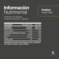 Psyllium Husk Fiber | Fibra de Cáscara de Psyllium