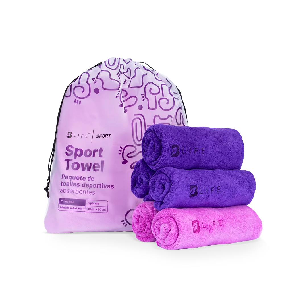 Kit Sport Towel | Kit de 5 Toallas Deportivas