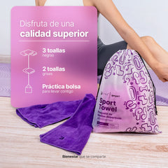 Kit Sport Towel | Kit de 5 Toallas Deportivas