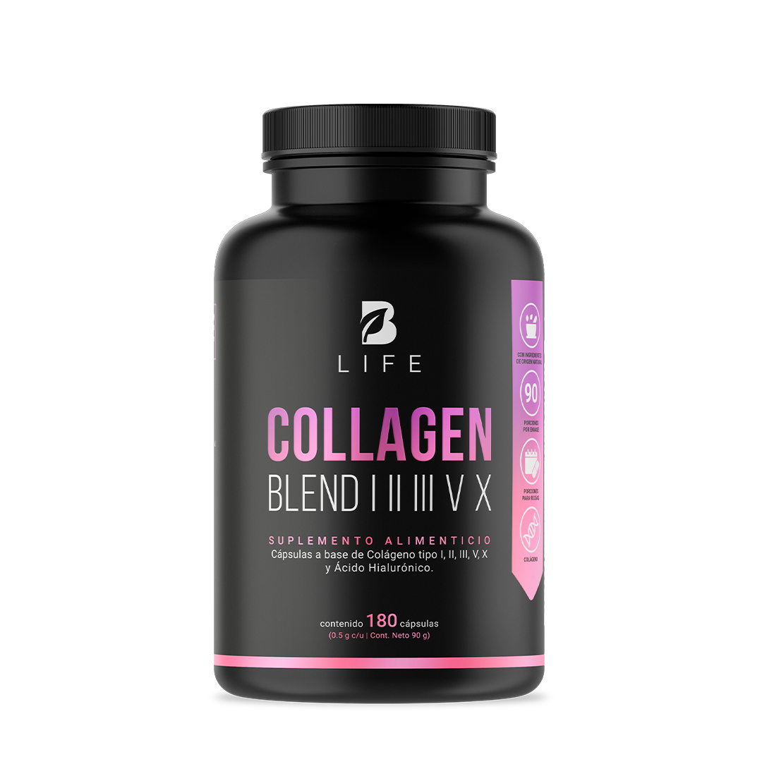 Collagen Blend I II III V X | Colágeno Hidrolizado Tipo I, II, III, V y X