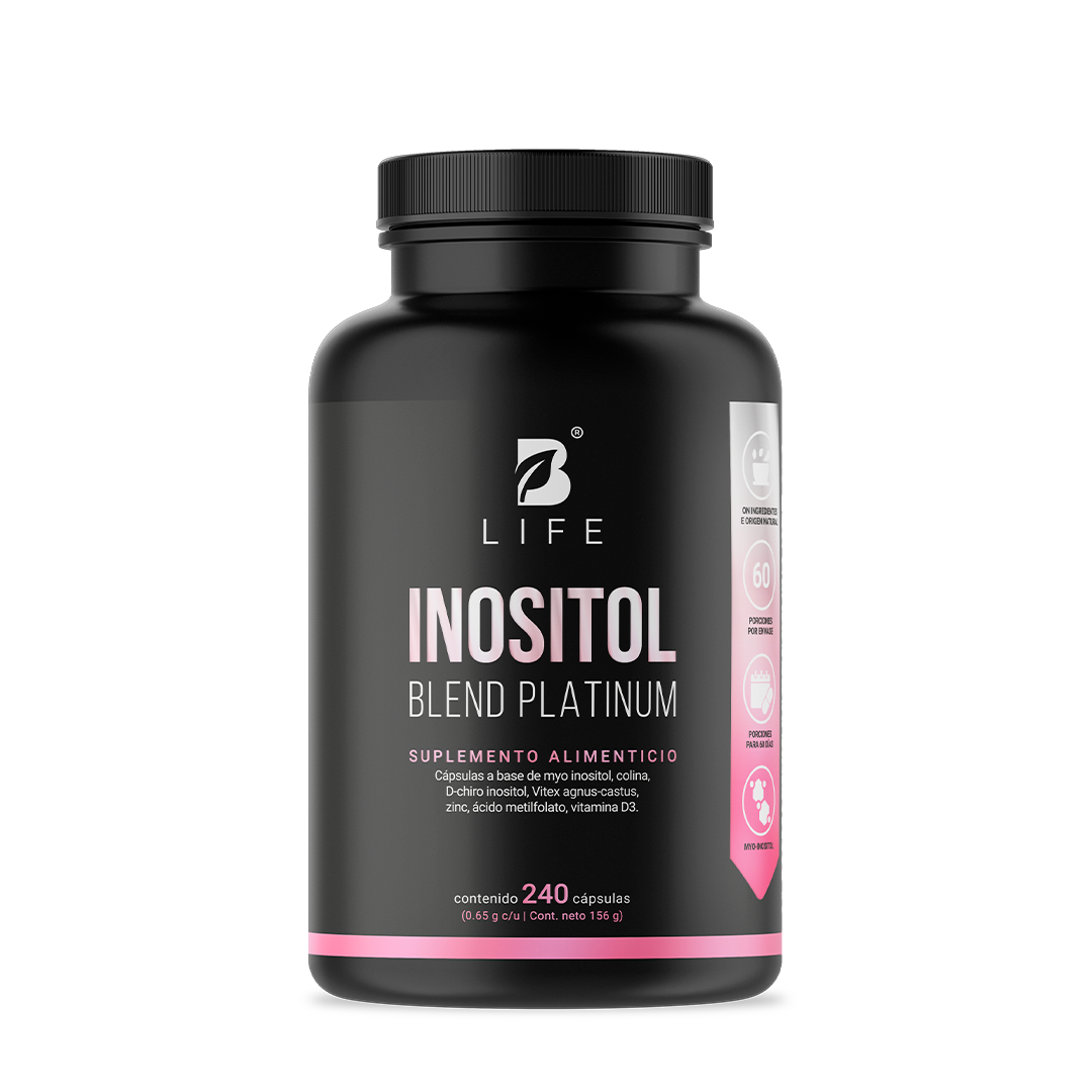 Inositol Blend Platinum | Mezcla de Myo inositol, Colina, Ácido metilfolato y Otros.