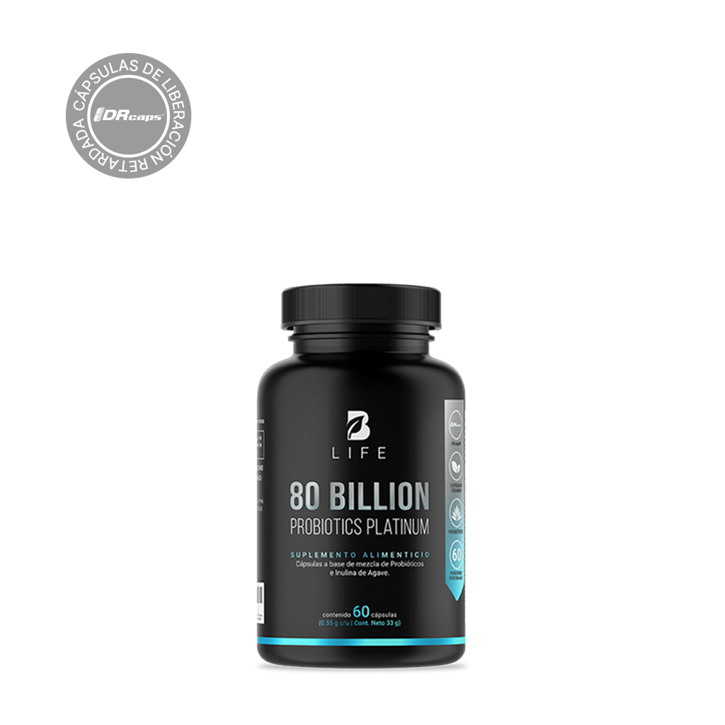 80 Billones De Probióticos B Life® 60 Y 120 Cap 80 Billion Probiotics ...