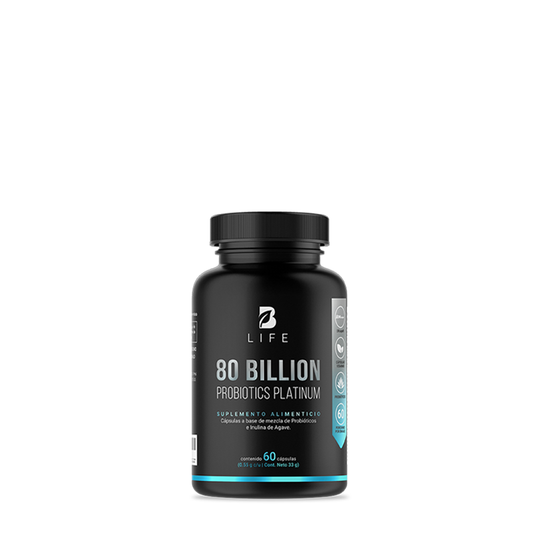 80 Billion Probiotics Platinum | 80 Billones de Probióticos Platinum