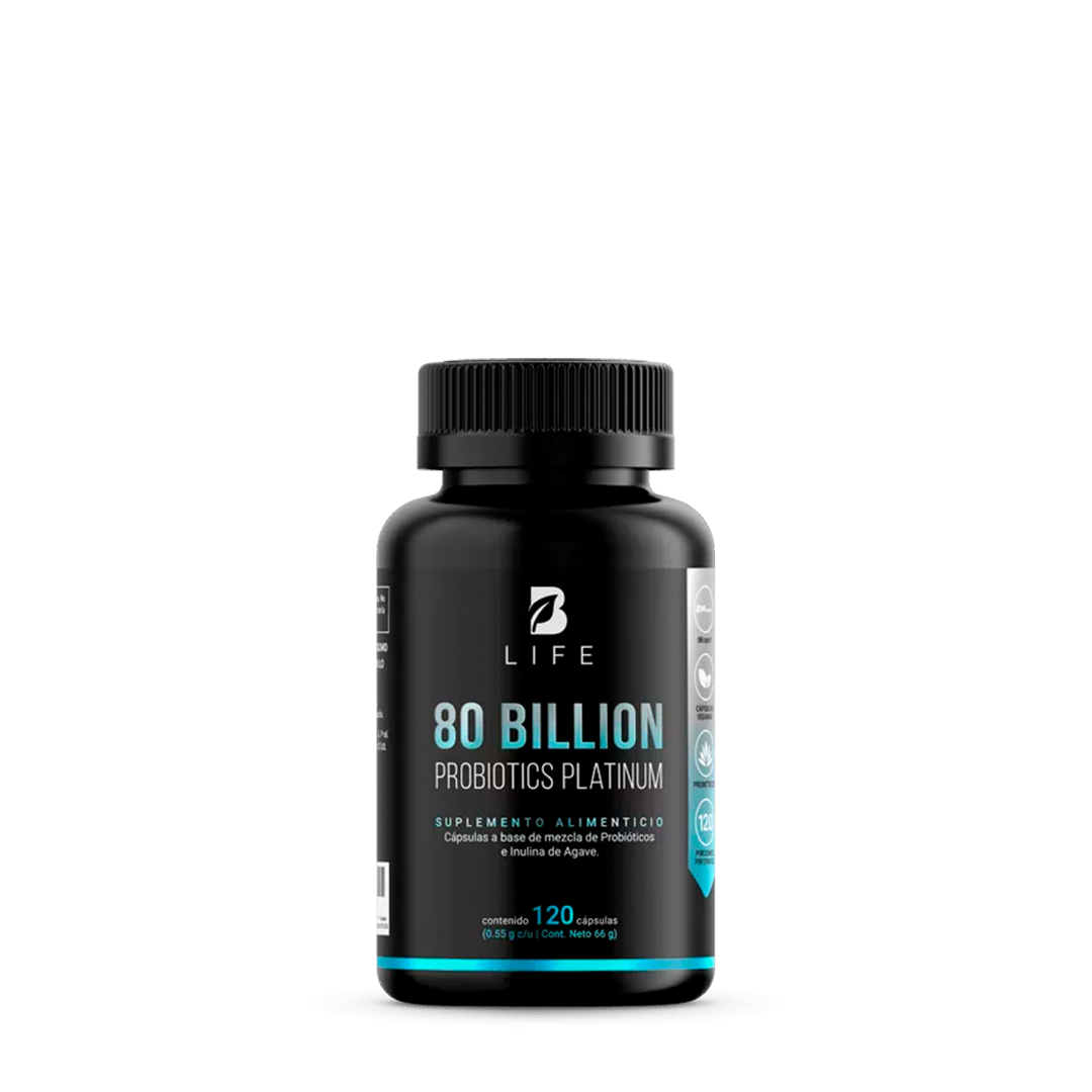 80 Billion Probiotics Platinum | 80 Billones de Probióticos Platinum