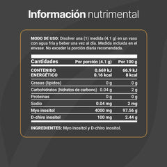 MYO y D-Chiro Inositol Platinum Polvo de Ratio 40:1