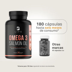 Omega 3 Salmon Oil | Omega 3 Aceite Puro de Salmón