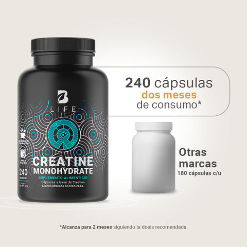 Creatina Monohidratada Micronizada B Life® | Creatine Monohydrate – B ...