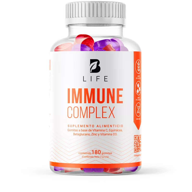 Multivitamínico de Vitamina C + Zinc en Gomitas | Gomitas Immune Complex