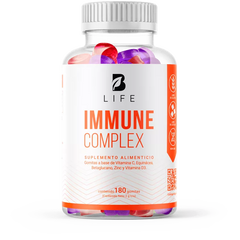 Multivitamínico de Vitamina C + Zinc en Gomitas | Gomitas Immune Complex